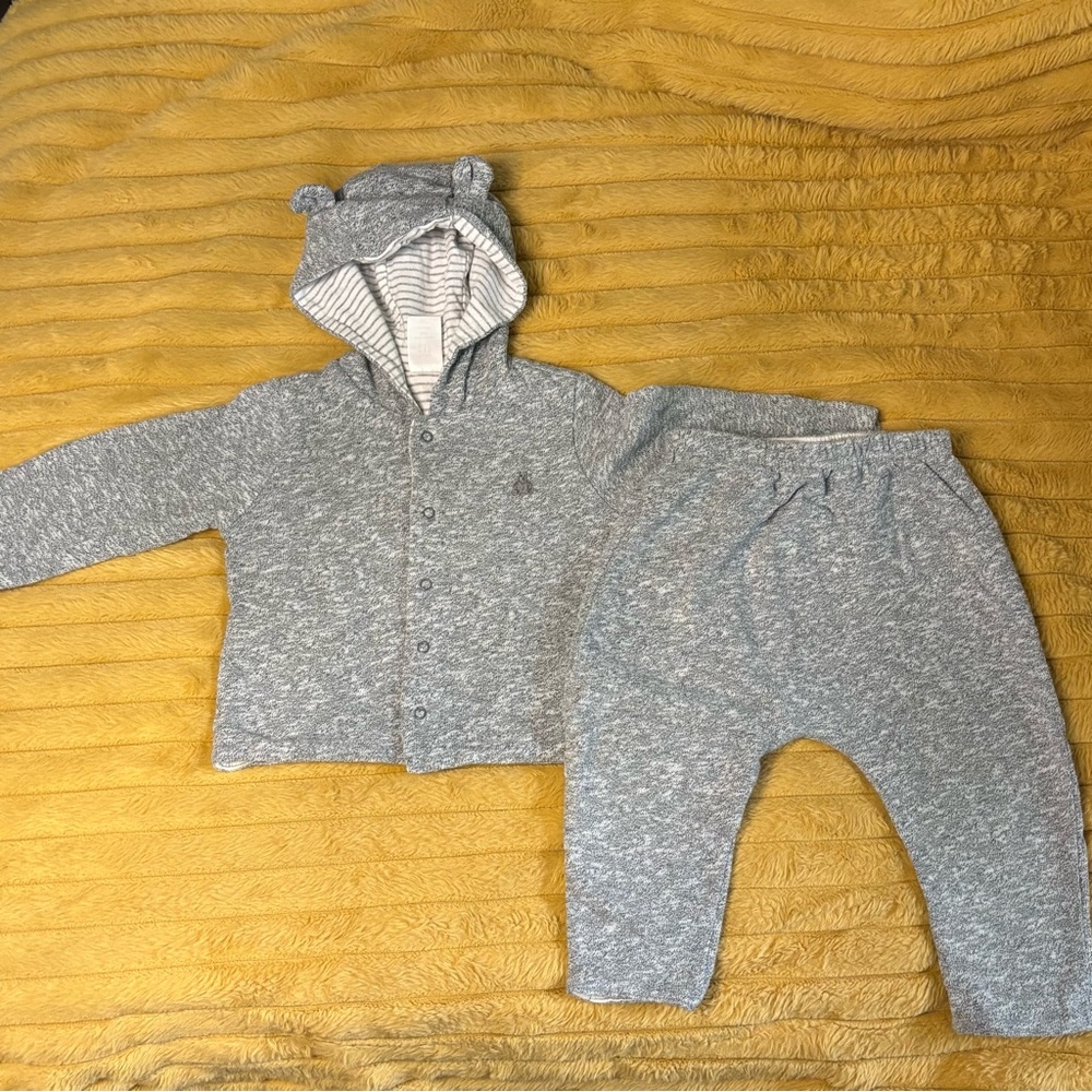 GAP Gray Joggers Cozy Sweat Suit